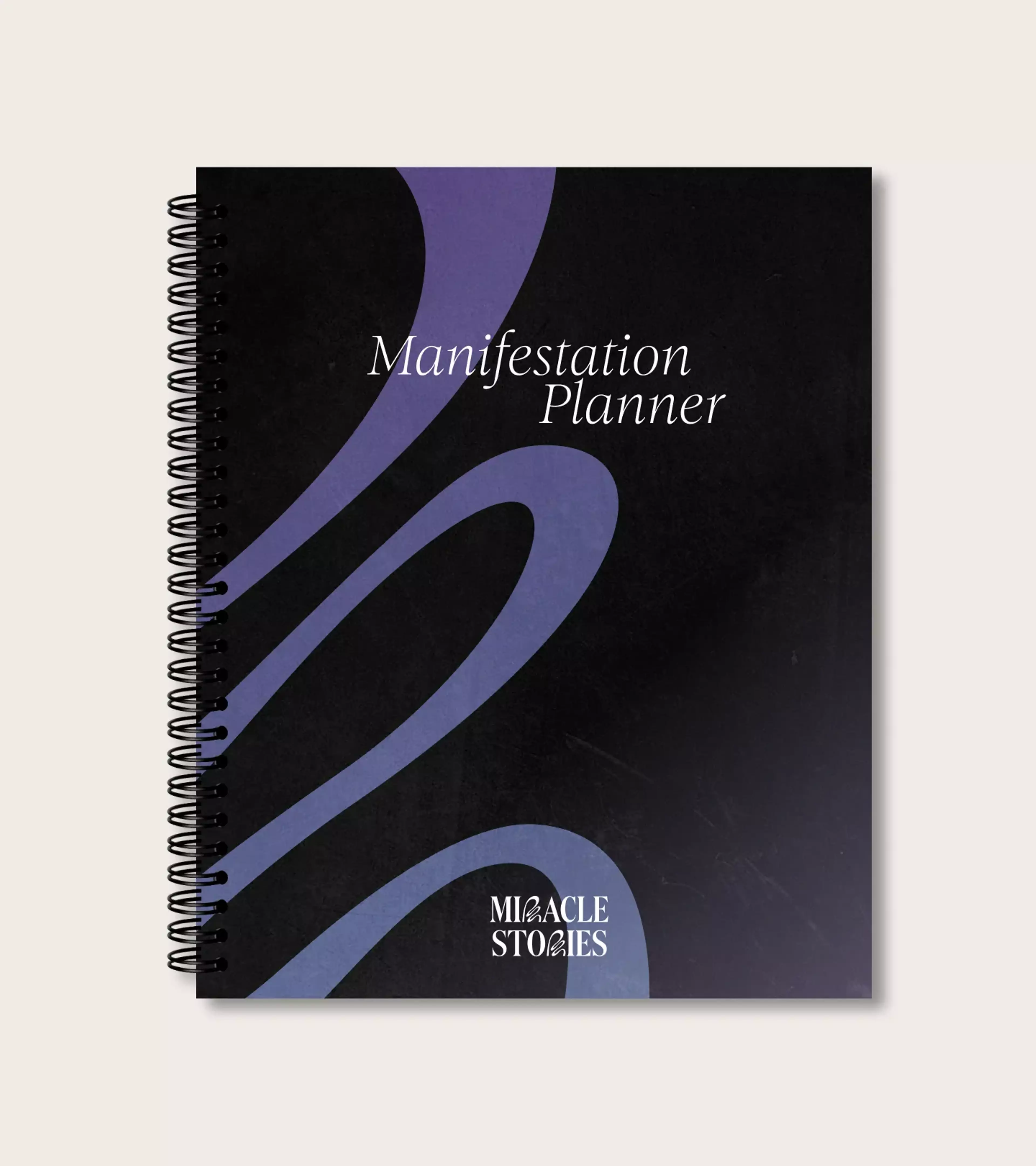 the cover of a manifestation planner