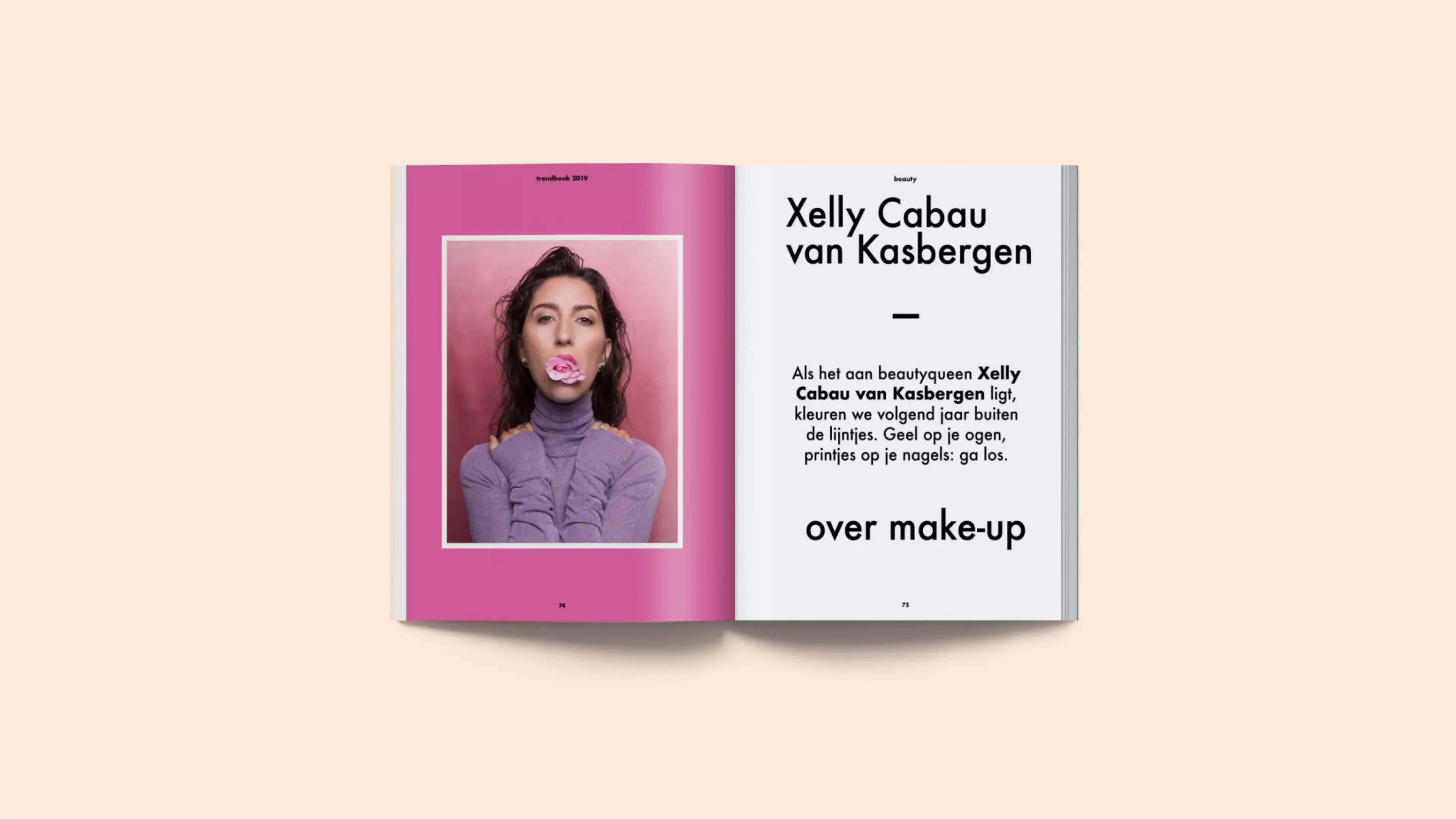 A gif of the 2019 trend book